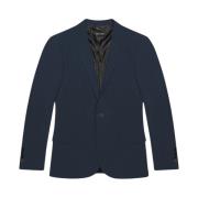 Antony Morato Ink Blue Slim Fit Blazer Jacka Blue, Herr