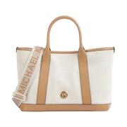 Michael Kors Blek Satchel Väska Multicolor, Dam