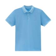 Woolrich Mackinack Polo i Alaskan Blue Blue, Herr