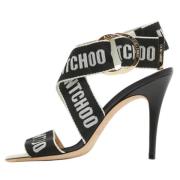 Jimmy Choo Pre-owned Pre-owned Canvas sandaler Black, Dam