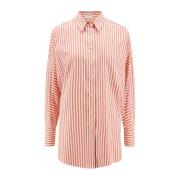Brunello Cucinelli Multifärgad Oversize Skjorta med Monili-detalj Mult...