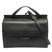 Fendi Vintage Pre-owned Laeder handvskor Black, Dam