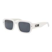 Dsquared2 Ikoniska Solglasögon Modell 0009/S White, Herr