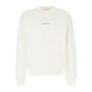 Marni Stilren Sweatshirt Beige, Herr