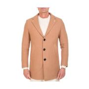 Manuel Ritz Elegant Cappotto Coat Beige, Herr