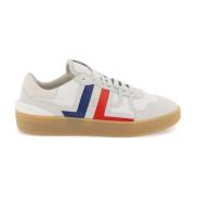 Lanvin Ler Sneakers Läder Mocka Tekniskt Tyg Multicolor, Dam