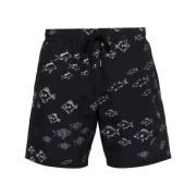 Brioni Fisktryck simshorts Multicolor, Herr