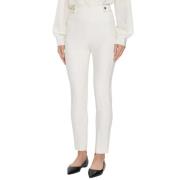 Boss Tiluna Sidezip Byxor White, Dam