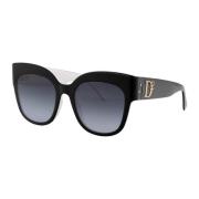 Dsquared2 Stiliga solglasögon D2 0097/S Black, Dam