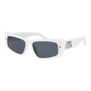 Dsquared2 Ikoniska Solglasögon Modell 0007/S White, Herr