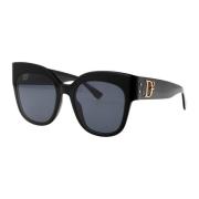 Dsquared2 Stiliga Solglasögon D2 0097/S Black, Dam