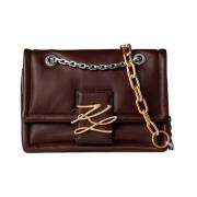 Karl Lagerfeld Shoulder Bags Brown, Dam