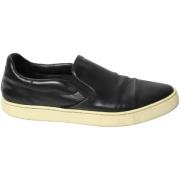 Burberry Vintage Pre-owned Laeder sneakers Black, Dam