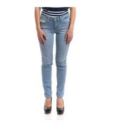 Liu Jo Hög Midja Divine Jeans Blue, Dam