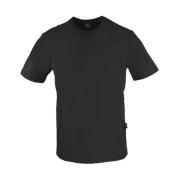 Plein Sport Graffiti Logo Bomull T-shirt Black, Herr