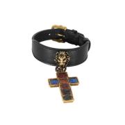 Gucci Vintage Pre-owned Tyg armband Black, Dam