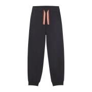 Lanvin Svarta Bomulls Joggingbyxor Black, Herr