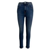 Jacob Cohën Slim High Waist Olivia Jeans - Blå Blue, Dam