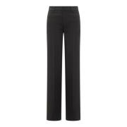 Seafarer Svarta Straight Leg Byxor Black, Dam