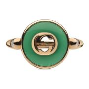 Gucci Interlocking Ring i rosa guld Multicolor, Dam