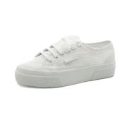 Superga Blomma Sangallo Vita Skor White, Dam