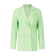 Marc Cain Linneblazer Klassisk Stil Green, Dam