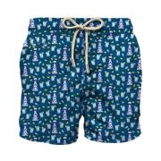 Saint Barth Tequila Classic Badshorts Multicolor, Herr