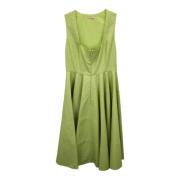 Alaïa Pre-owned Pre-owned Bomull klnningar Green, Dam