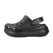 Crocs Klassiska Crush Träskor Black, Dam