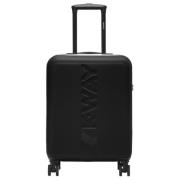 K-Way Hårdskalig Kabin Trolley Resväska Black, Unisex