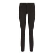 Levi's Svarta Skinny Jeans Bomullsblandning Black, Dam