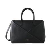 Mulberry M Zipped Top Handle Svart Väska Black, Dam