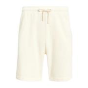 Ralph Lauren Vintage-inspirerade Loopback Cotton Sweatshorts Beige, He...