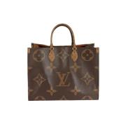 Louis Vuitton Vintage Pre-owned Canvas louis-vuitton-vskor Brown, Dam