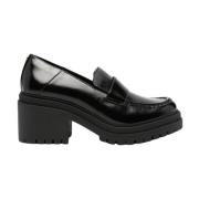 Michael Kors Svart Klack Loafer Black, Dam