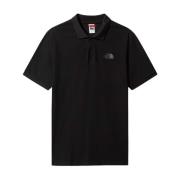 The North Face Polo Piquet Svart Bomull Herr Black, Herr