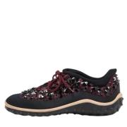 Miu Miu Pre-owned Pre-owned Satin sneakers Black, Dam