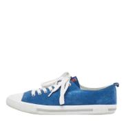 Prada Vintage Pre-owned Mocka sneakers Blue, Herr