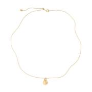 Maria Black Aspen 50 Halsband Guld HP * - 50 cm Yellow, Dam