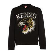 Kenzo Svarta Tröjor för Män Black, Herr