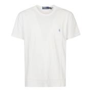 Ralph Lauren Casual Bomullstee White, Herr