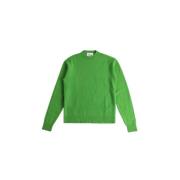 Jil Sander Grön Ullstickad Tröja Green, Dam