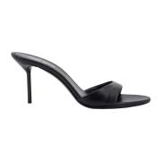 Paris Texas Svarta Läder Stiletto Sandaler Black, Dam