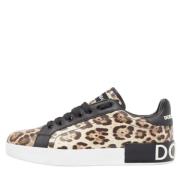 Dolce & Gabbana Pre-owned Pre-owned Laeder sneakers Multicolor, Dam