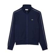 Lacoste Blå Paris Jacka Sweatshirt Ss24 Blue, Herr