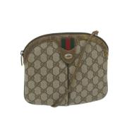 Gucci Vintage Pre-owned Canvas gucci-vskor Beige, Dam