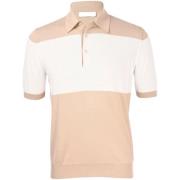 Paolo Fiorillo Capri Ekologisk Bomull Färgblock Polo Multicolor, Herr