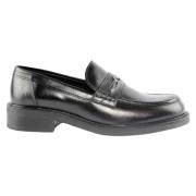 Marco Ferretti Svart Loafer Skor Black, Dam