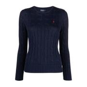 Ralph Lauren Julianna Pullover Sweaters Blue, Dam