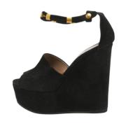 Chloé Pre-owned Pre-owned Mocka sandaler Black, Dam